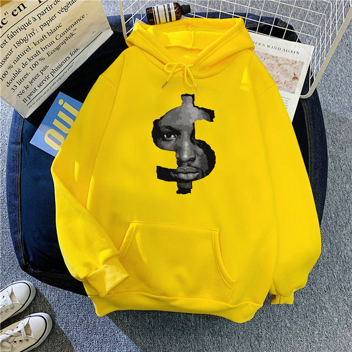 Kvindernes hoodie med markant grafisk print Skovae