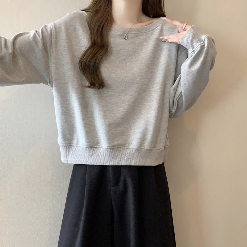 Dame Casual Oversized Sweatshirt med faldende skuldre Stilla