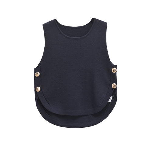 Femme Stylish Button-Down Tank Top Stilla