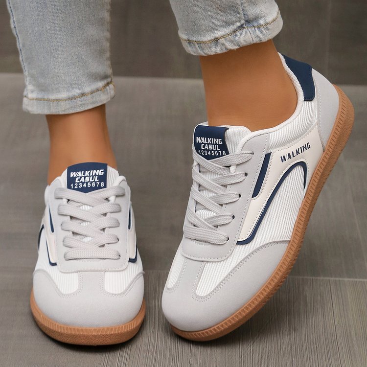 Dame Sporty Sneakers med åndbart mesh-overflade og skridsikker sål Stilla