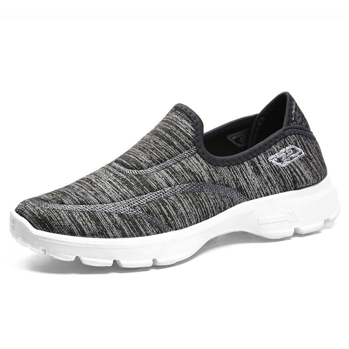 Dame Bekvemme Slip-On Sneakers med åndbart strikoverflade og fleksibel sål Stilla