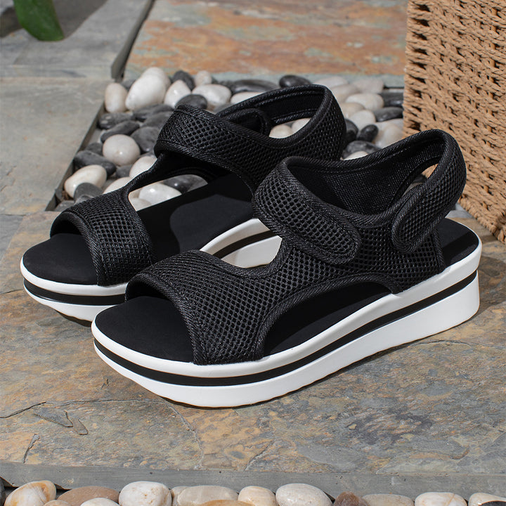 Dame Sporty Sandaler med justerbare stropper og skridsikker sål Stilla