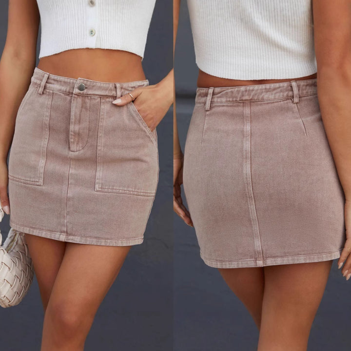 Dame Denim Minikjole Stilla