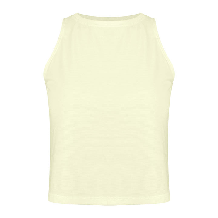Damer Sporty Crop-Top med åndbart materiale og komfortabel pasform Stilla