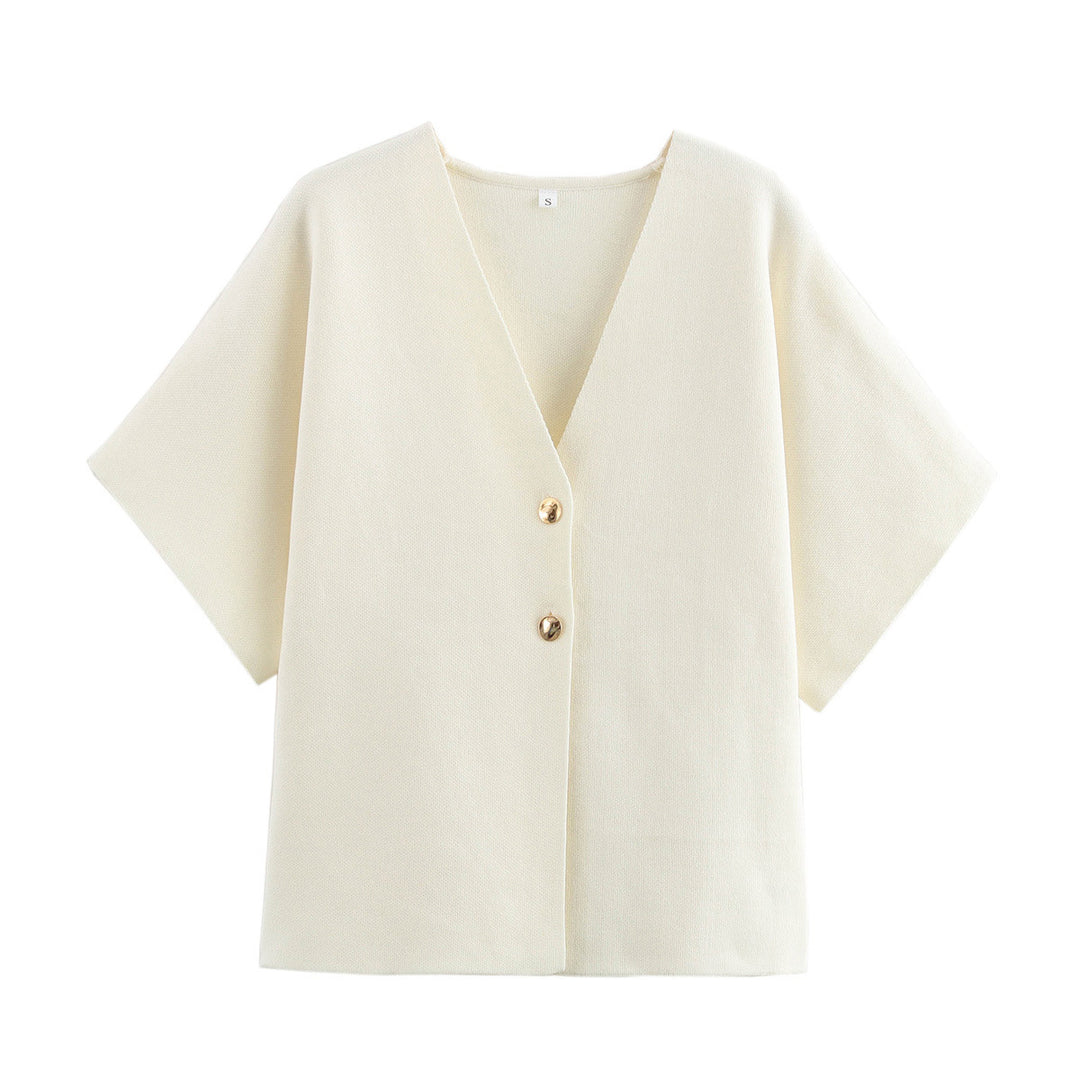 Femme Stylisher Oversized Knap-Cardigan Stilla