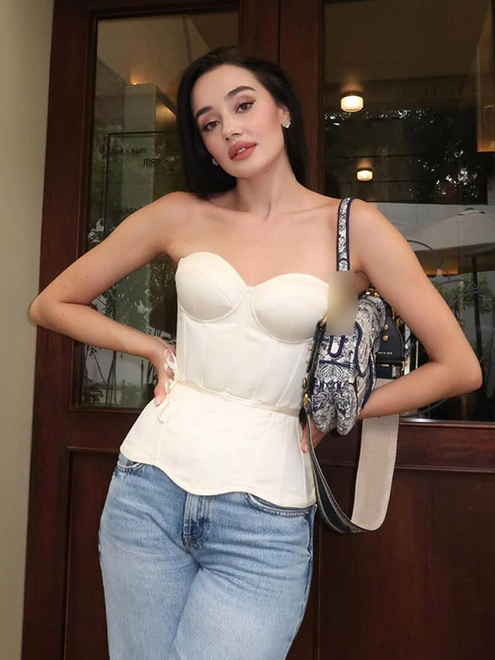 Dame Corsage top Stilla