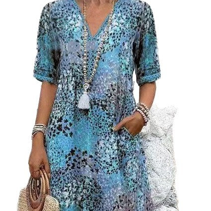 Femme Bohemian Chic Tunika Kjole Stilla