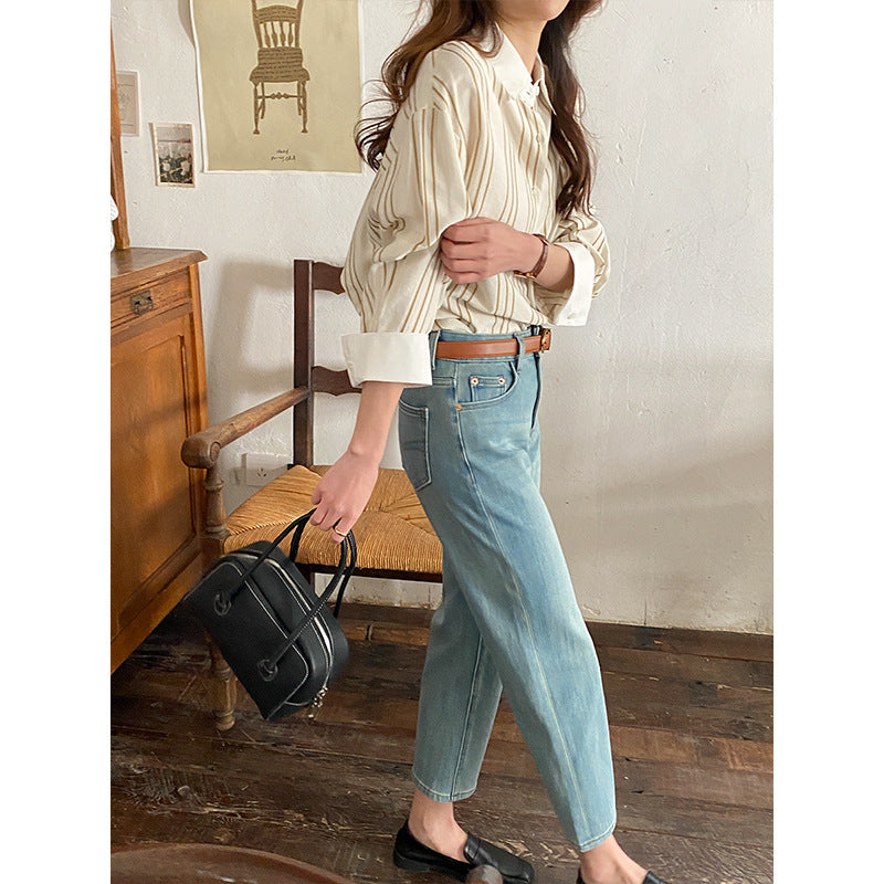 Damer elegante jeans i moderne snit Stilla