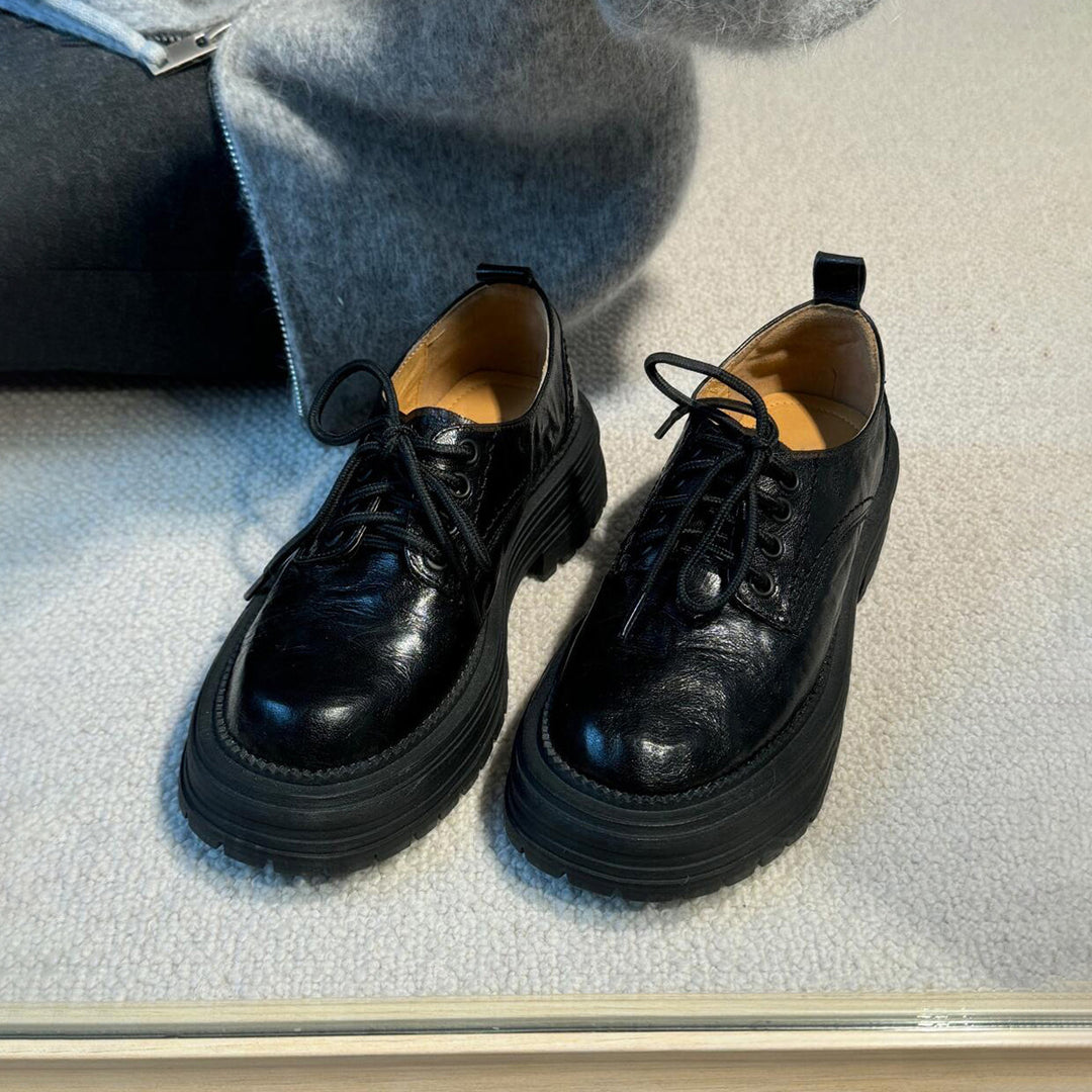 Herrer Chunky Plattform Oxford Sko Stilla