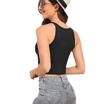 Dame Sporty Crop-Top Stilla