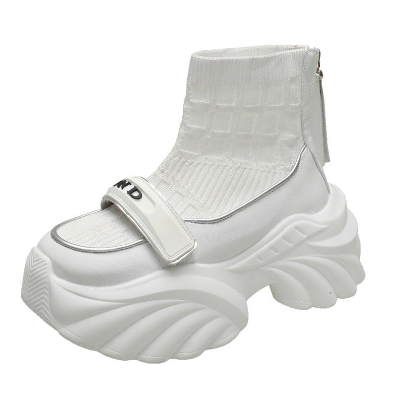 Dame Chunky Sneakersokksko med elastisk overdel og moderne oversized design Stilla