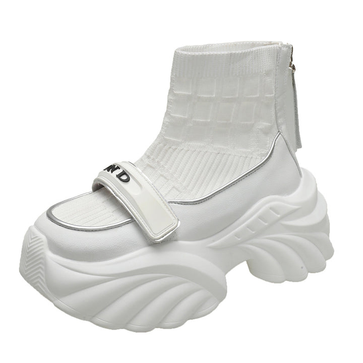 Dame Chunky Sneakersokksko med elastisk overdel og moderne oversized design Stilla
