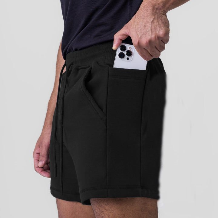 Herrer Sportslige Cargo-Shorts med praktiske lommer og elastisk talje Stilla