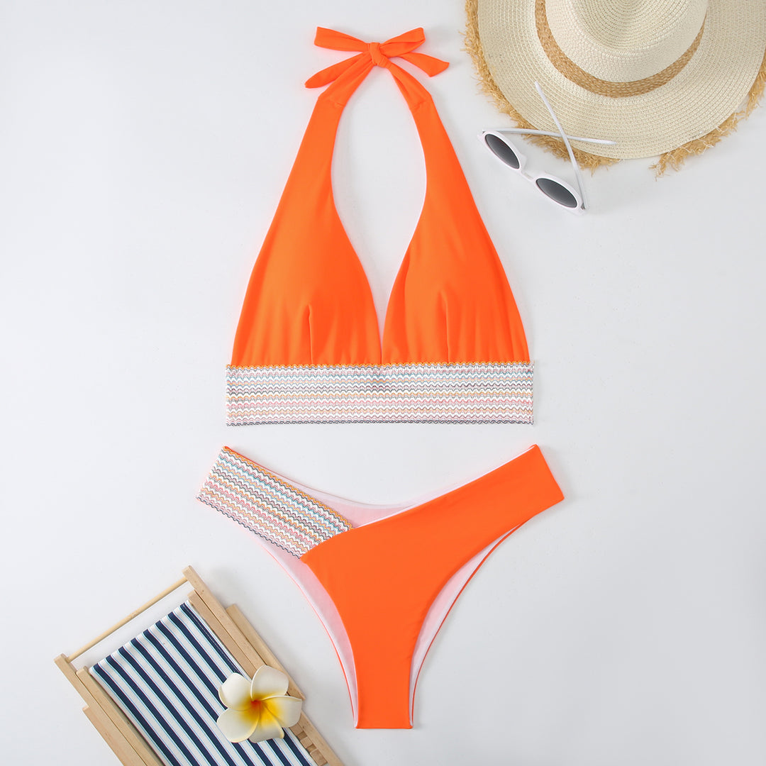 Dame Halsbånd Bikini Sæt Stilla