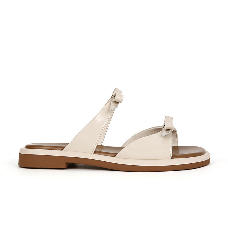 Dame justerbare Slingback flade sandaler Stilla