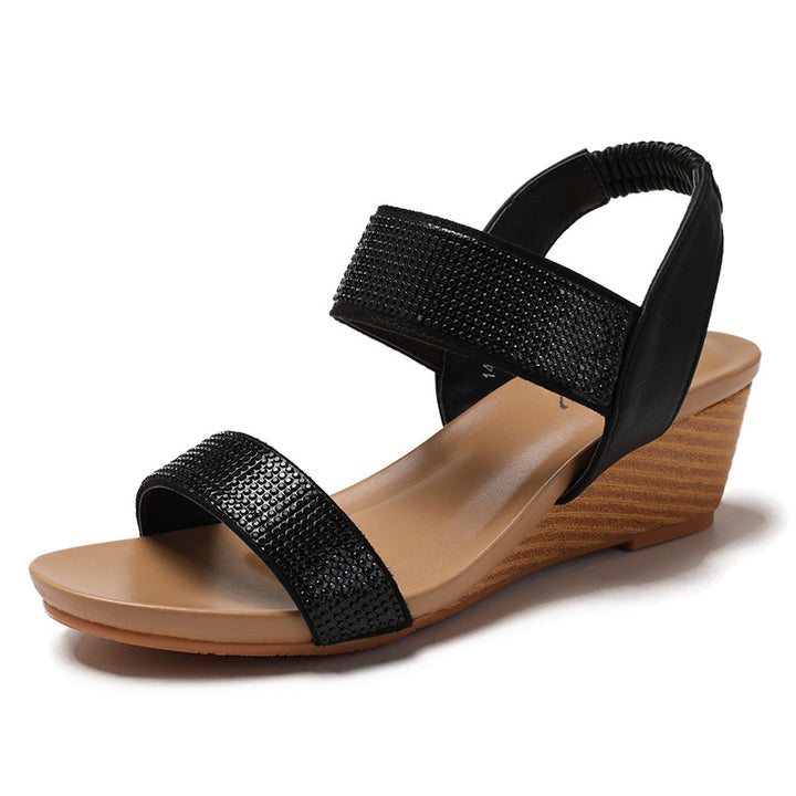 Dame Komfortable Wedge Sandaler Stilla