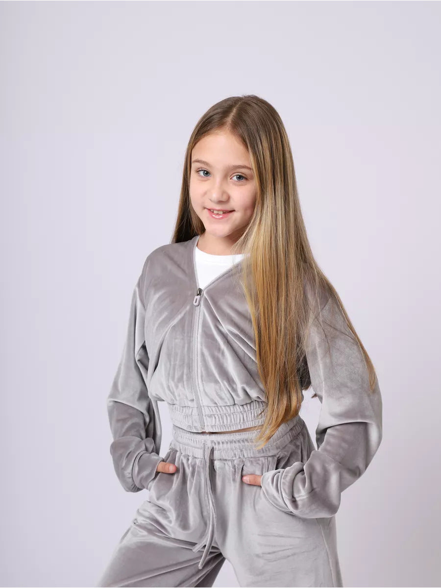 Stilla | Cozy Pige Sports Hat Velvet Sweatshirt Sæt