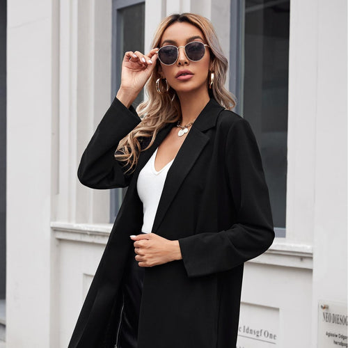 Femme Taljeret Longline Blazer Stilla