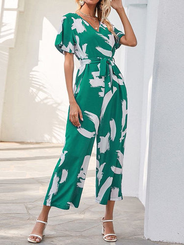 Stilla | Elegant Overall I Chiffon Stil Med Bredt Ben