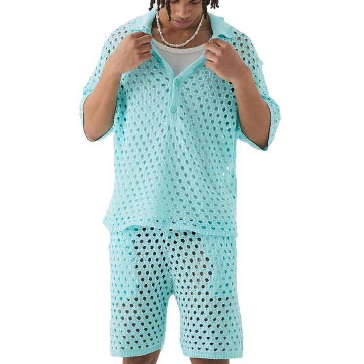 Unisex net-T-shirt med kort ærme Stilla