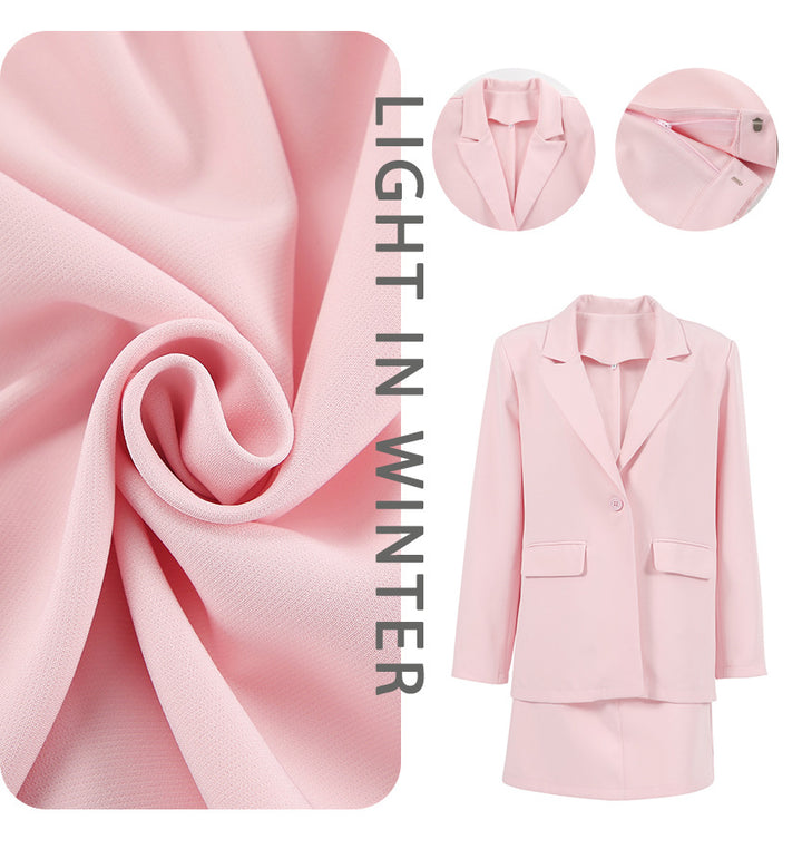 Dame moderigtigt blazer-sæt med elegant silhuet og smart detalje Stilla
