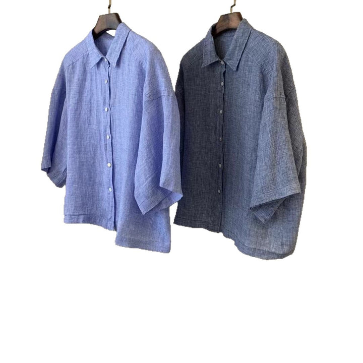 Dame Relaxed Fit Korte Ærmer Blusenshirt Stilla