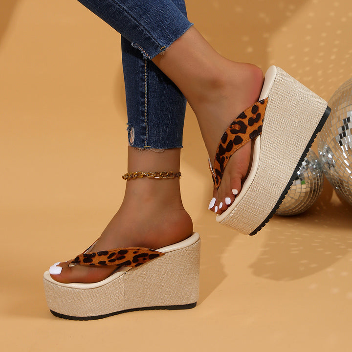 Dame Mode Wedge-Sandaletter med stilfulde Remme Stilla