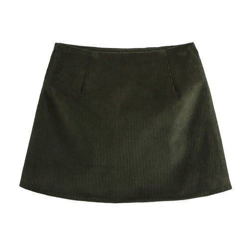 Femme Corduroy Miniskirt Stilla