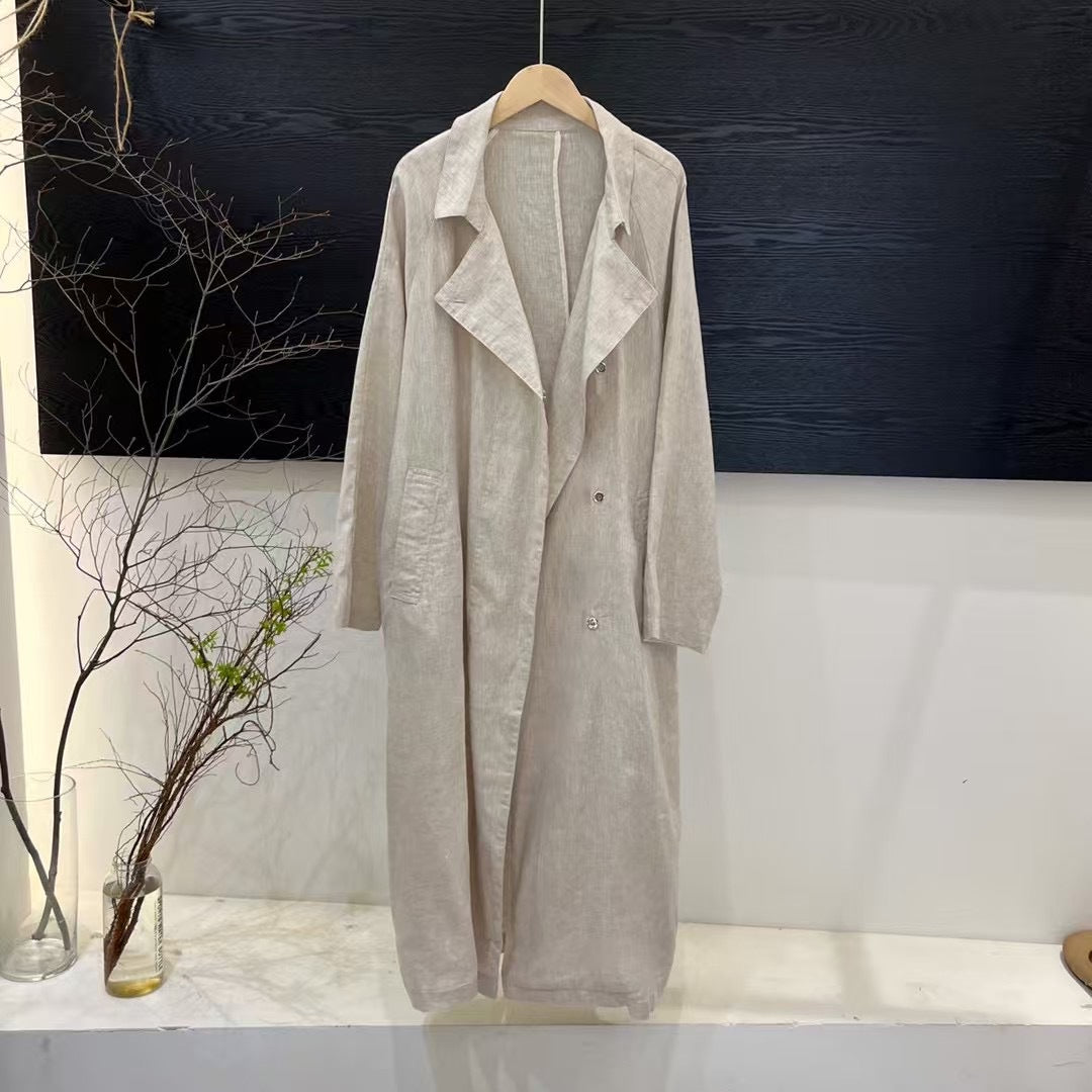 Dame Linned Trenchcoat Stilla