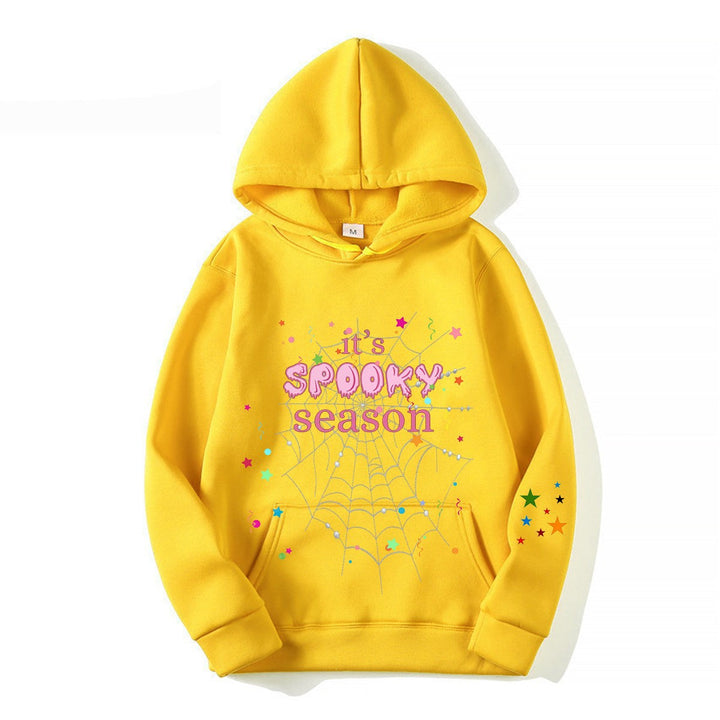 Kvinder hyggelig hoodie med grafisk Halloween design Skovae