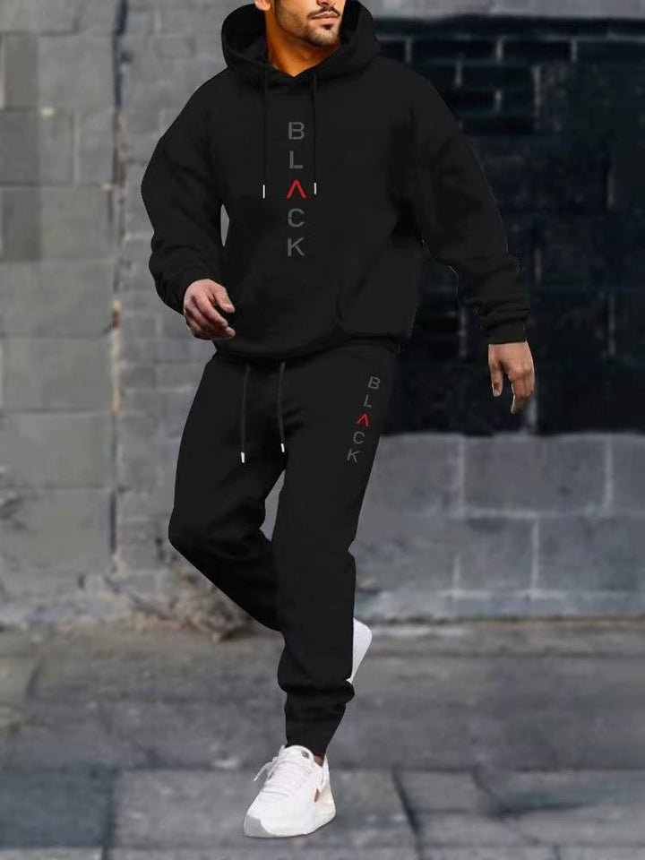 Herre Hoodie og Joggingbukser Sæt Skovae