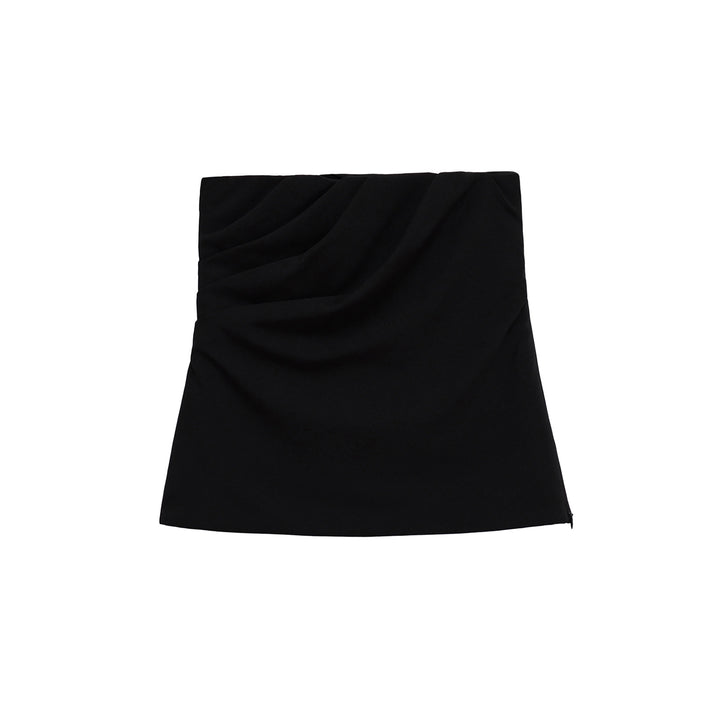 Femme Off-Shoulder Rynket Bluse Stilla