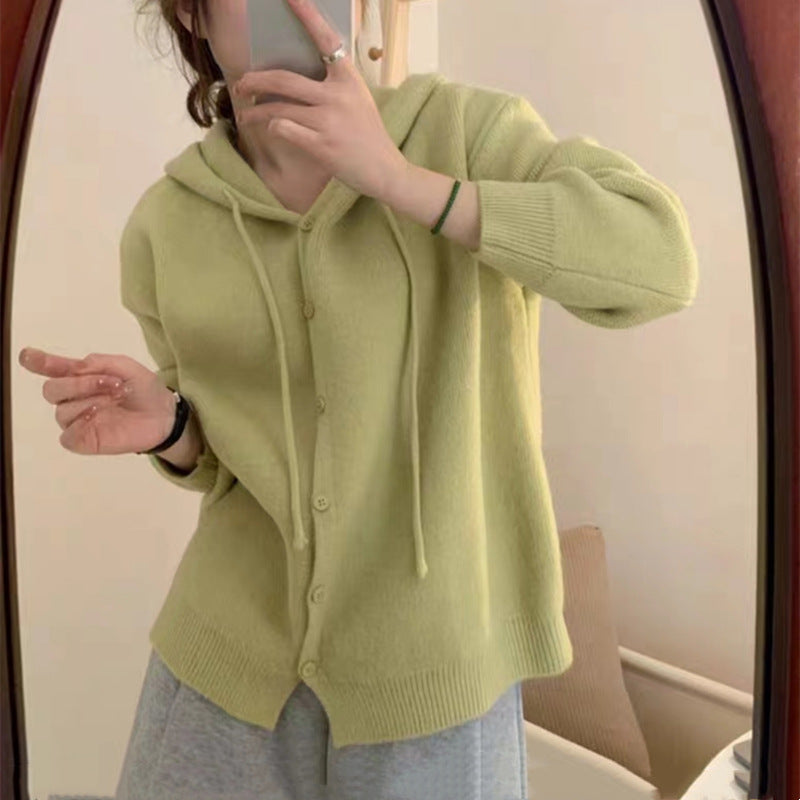 Femme Cozy Hættecardigan Stilla