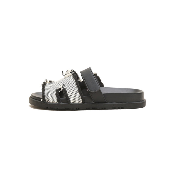 Dame Stilige Relax-Sandaler med fashionable synligt design Stilla