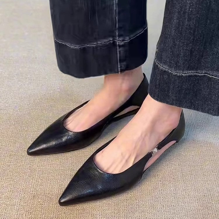 Kvinder Elegante Spids Tå Flade Slip-On Sko Stilla