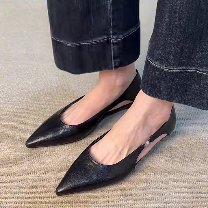 Kvinder Elegante Spids Tå Flade Slip-On Sko Stilla