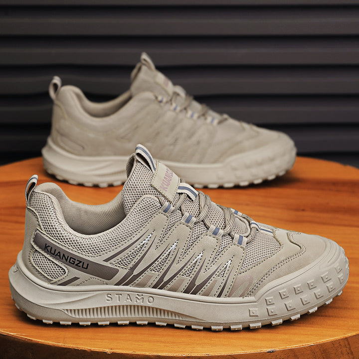 Herrer Multifunktionelle Outdoor-Sneakers med slidstærkt overmateriale og skridsikker sål Stilla