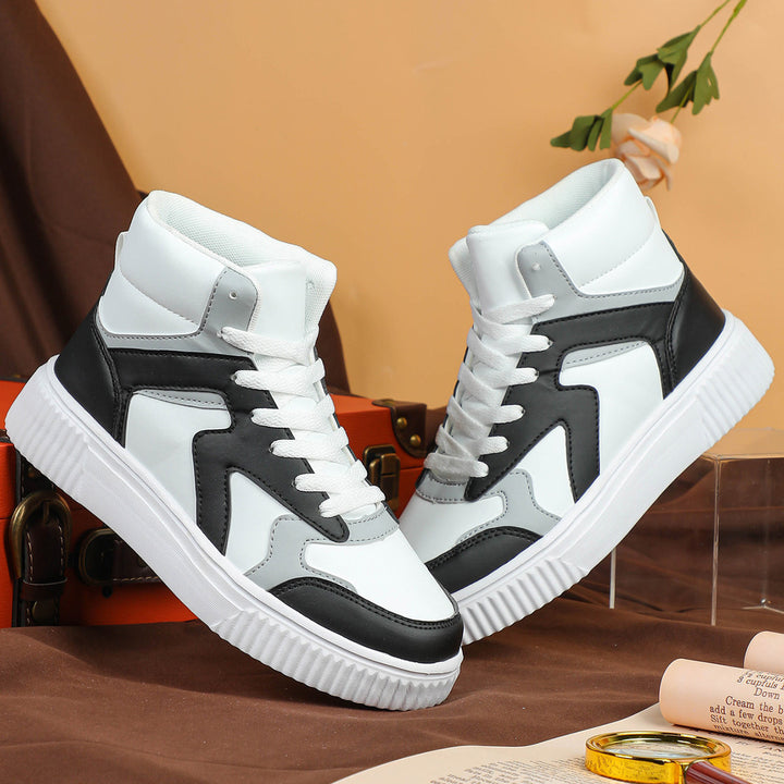 Dame Høje Sneakers med sporty Design Stilla