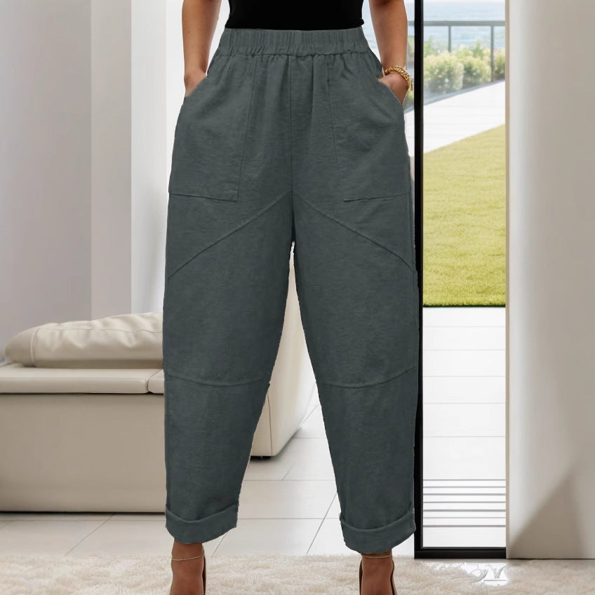 Dame Relaxed Fit Utility Bukser Stilla