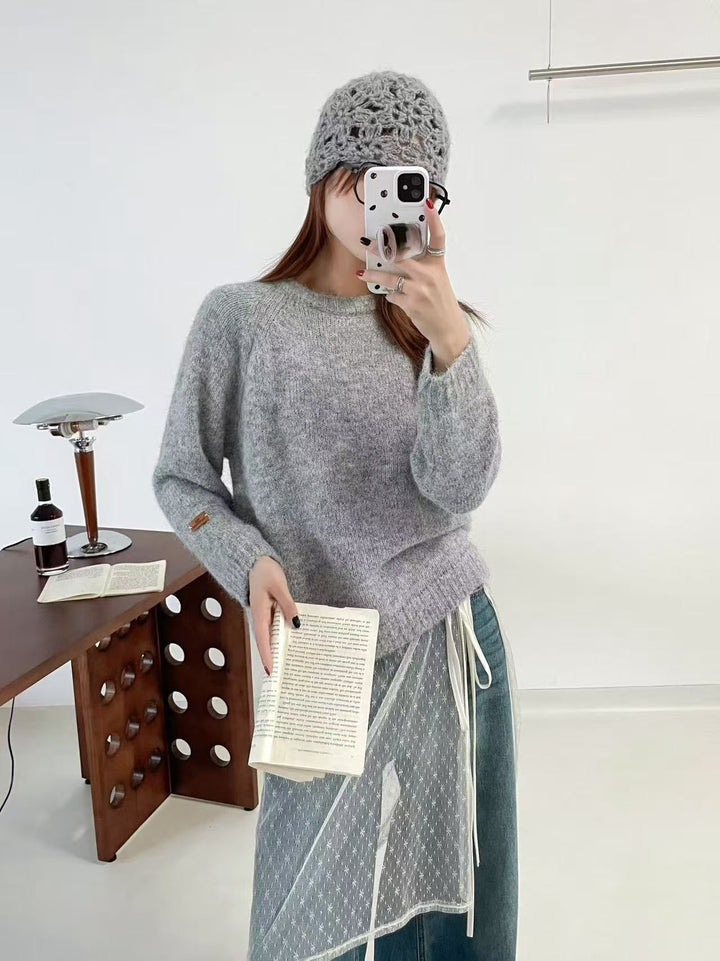 Kvinders bløde strikket sweater med en afslappet pasform Stilla