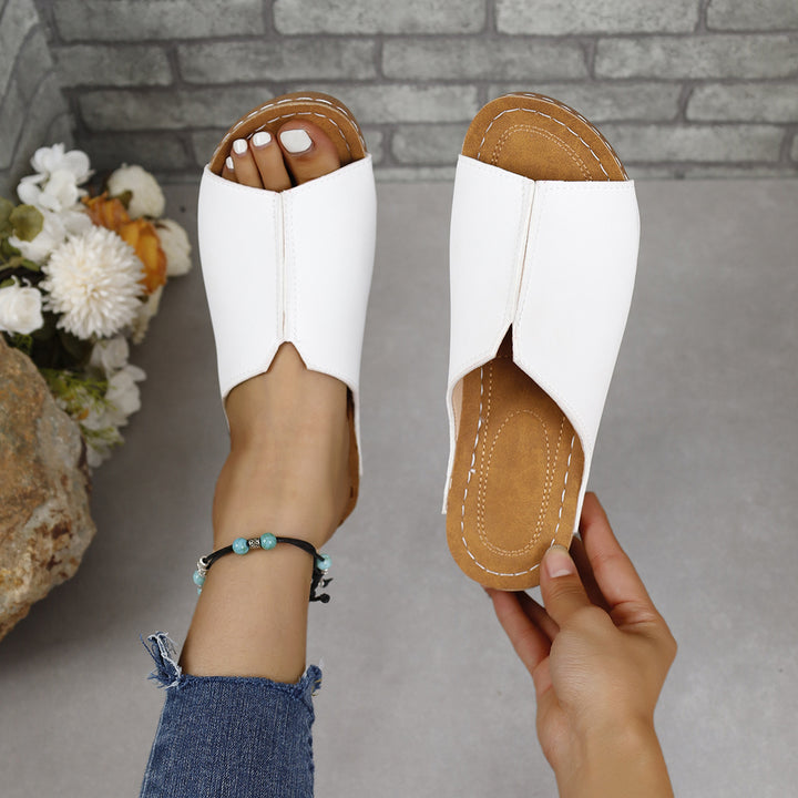 Dame Åbne Clogs med ergonomisk fodseng og elegant rem-design Stilla