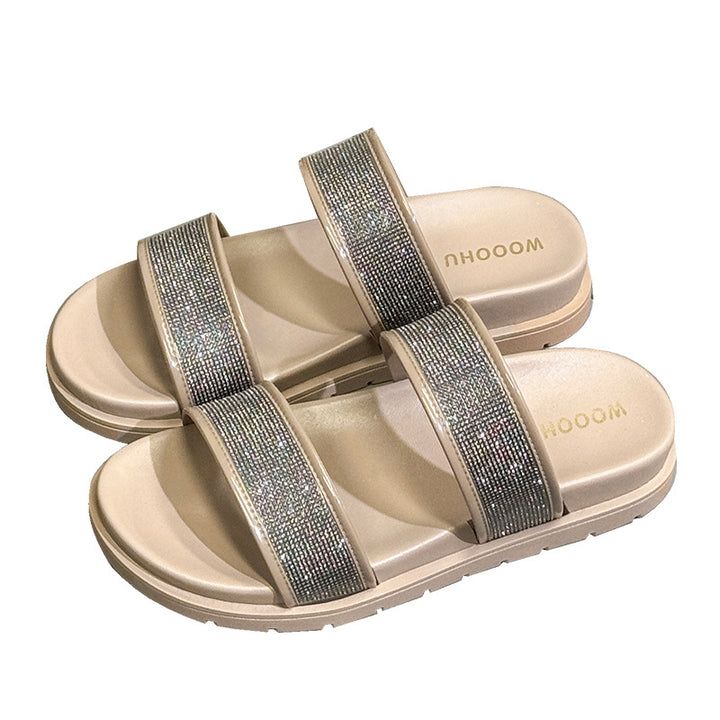 Dame Komfortable og elegante Sandaler med glitrende udsmykninger Stilla