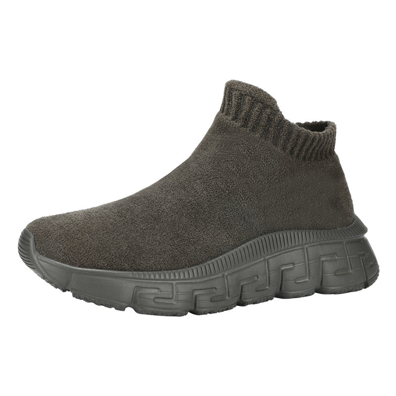 Herrer Slip-On Elastisk Ankelsko Stilla