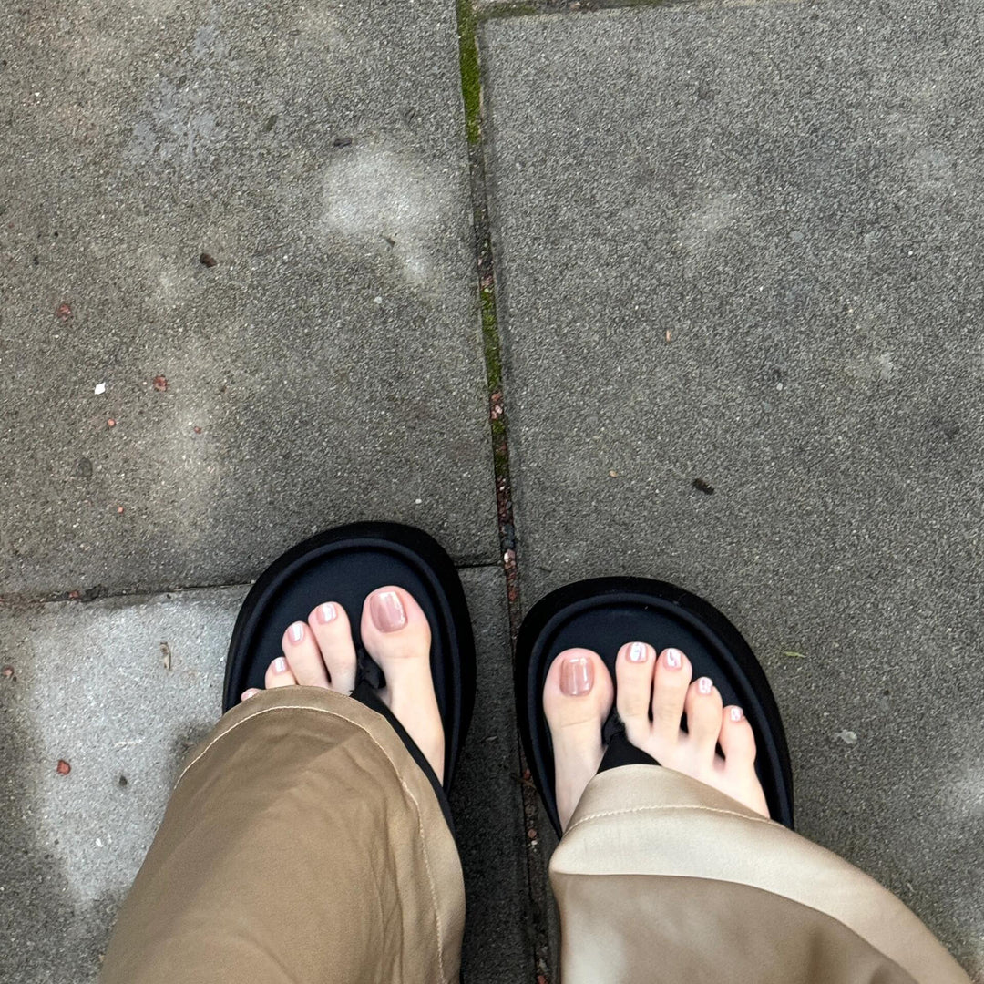 Dame stilfulde Plateau-sandaler Stilla