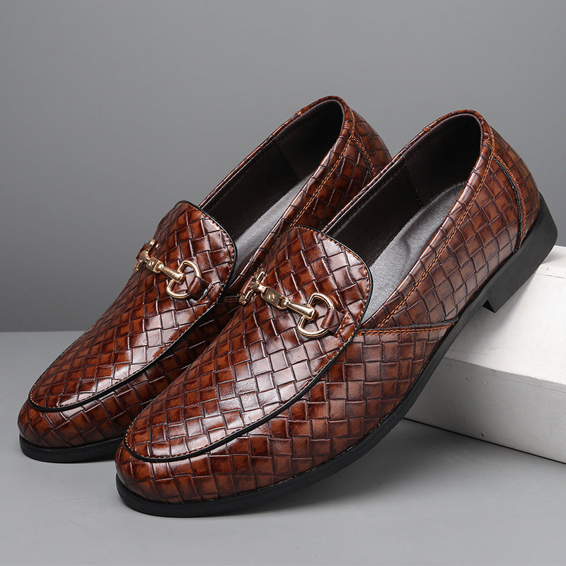 Mændemode-Forward quiltede loafers Stilla