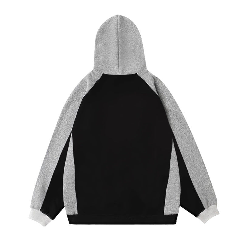 Femme Farveblokeret Snøre Hoodie Stilla