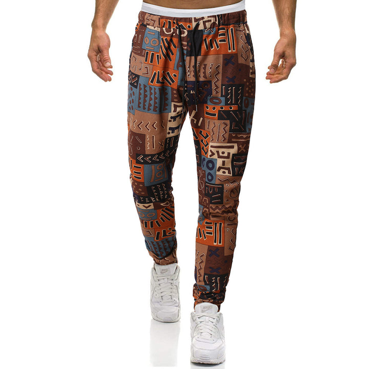 Herrer Stilfuld Urban Mønster Jogger-bukser Stilla