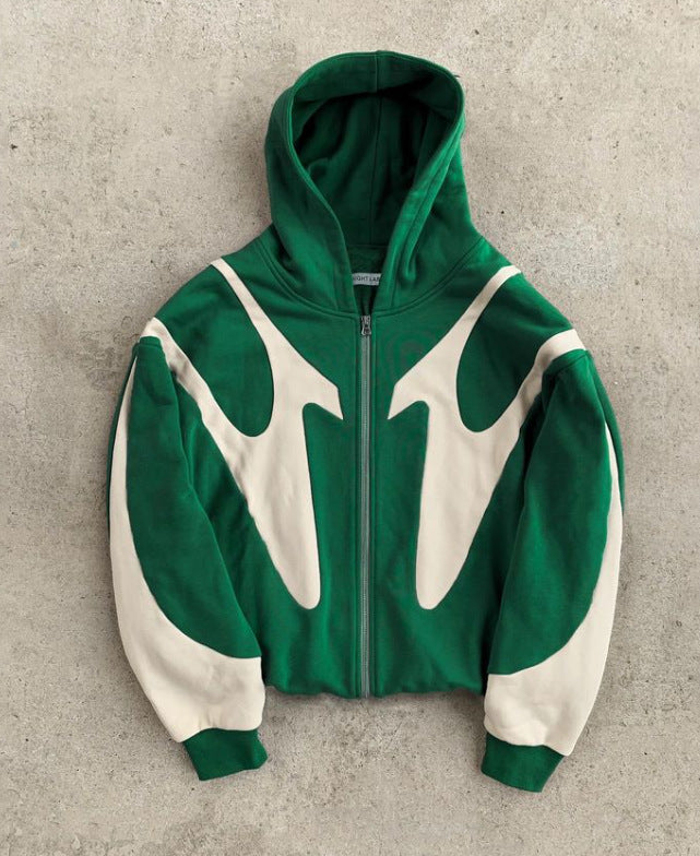Femme Graphic Zip-Up Hoodie Stilla
