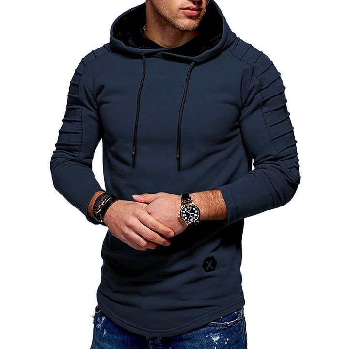 Herren Modern Athletic Pullover Hoodie Stilla