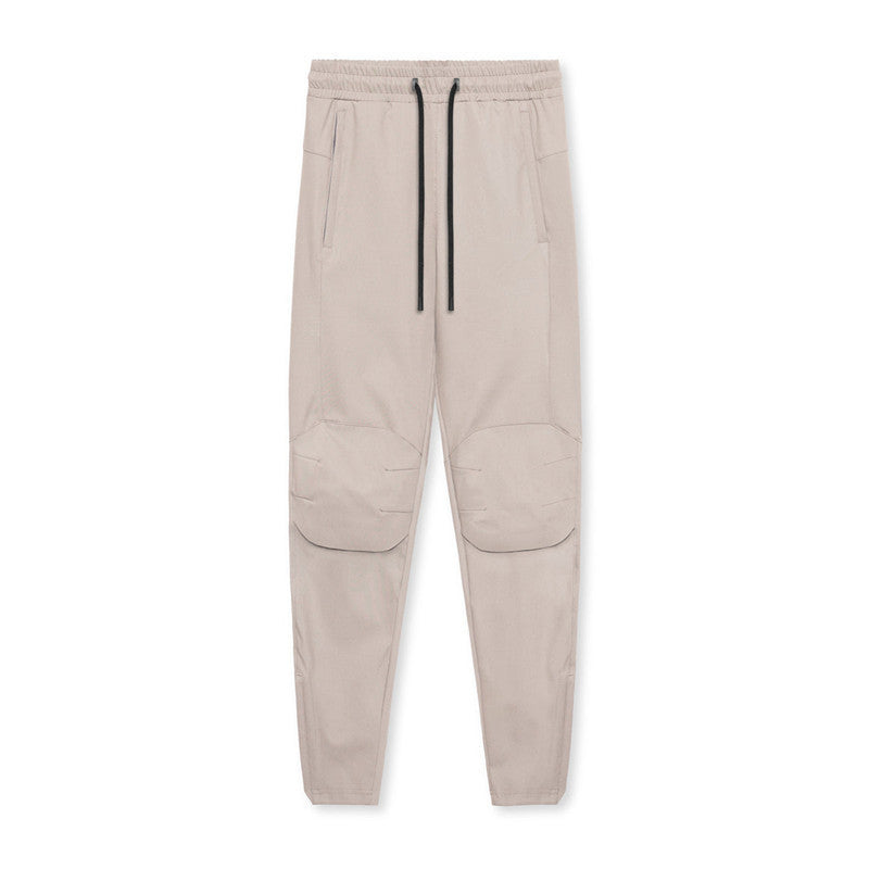 Herrer Sportive Cargo-Joggpants med praktiske lynlåslommer og elastisk talje Stilla